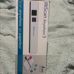 Iris IRIScan Anywhere 5 Portable Scanner in White